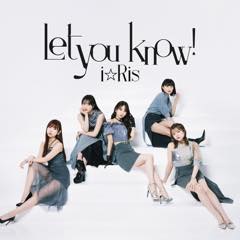 Single「Let you know!/あっぱれ!馬鹿騒ぎ」i☆Ris BD